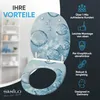 SANILO® WC sedátko s mäkkým zatváraním a rýchloupínacím Náhľad obrázku produktu 3