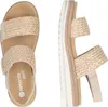 Remonte Espadrilles Sandalen Damen 32313933303433 Gold 38 Produktbild-Vorschau 10