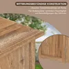 Abri de jardin Outsunny, armoire à outils en bois, double Voir les images du produit 6