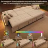 Merax L-förmiges 4-Sitzer Ecksofa Schlafsofa mit Produktbild-Vorschau 7