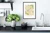 MuchoWow® Gerahmtes Poster Stadtplan - Vintage - Dormagen - Produktbild-Vorschau 4