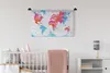 MuchoWow® Wandteppich Wandbehang Farben - Karte - Windrose Produktbild-Vorschau 2