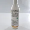 The back of a white plastic bottle with a label containing product information. Produktbild-Vorschau