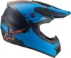 Crosshelm Helm Kinderhelm Motorradhelm Motocross Blau Produktbild-Vorschau 4