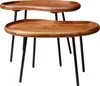 Stolik kawowy WL5.669 71x51x40 cm Stolik do sofy z litego Podgląd zdjęcia produktu 8