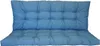 A tufted blue cushion set for a swing or bench. Produktbild-Vorschau