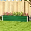 Outsunny Hochbeet aus Stahl Gartenbeet Pflanzkasten Produktbild-Vorschau 12