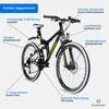 Bergsteiger Phoenix 26 Zoll Mountainbike, geeignet ab 160 Produktbild-Vorschau 5