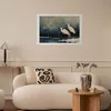 Posterpapier Poster - Herons over a Winter Pond - Produktbild-Vorschau 2
