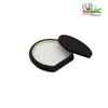 A vacuum cleaner filter and its cover are shown on a white background. Produktbild-Vorschau