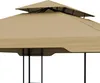 paramondo Deluxe Gartenpavillon, 4 x 3 m, beige wetterfest, Produktbild-Vorschau 5