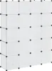 vidaXL Modularer Schrank mit 14 Fächern Weiß 37x146x180,5 Produktbild-Vorschau 6