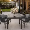 tectake® Aluminium-Gartentisch Campos für 4–6 Personen, Produktbild-Vorschau 8