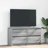 vidaXL TV skříňka šedá Sonoma 100x35x54 cm materiál na bázi Náhled obrázku produktu 2
