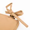 Sitzkissen Outdoor mit Bindebändern einfarbig braun Produktbild-Vorschau 2