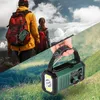 Solar Radio, Tragbar Kurbelradio Dynamo Radio mit AM/FM, Produktbild-Vorschau 7