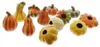 12 kleine Deko Kürbisse aus Terracotta, Halloweendeko, Produktbild-Vorschau 4