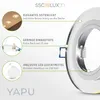 SSC-LUXon YAPU Glas Einbaustrahler mit LED Ring in rund Produktbild-Vorschau 3