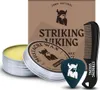 Wazende Viking-snorwax met klein kammetje, snorwax met Productafbeelding-voorbeeld 2