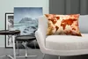 MuchoWow® Zierkissen Sofakissen Wohnzimmer Dekokissen 60x40 Produktbild-Vorschau 4