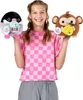 Zuru Snackles Pinguin Baskin Robbin Snackle Stofftier mit Produktbild-Vorschau 3
