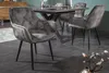 riess-ambiente Design Stuhl MILANO grün Samt mit Armlehne Produktbild-Vorschau 6