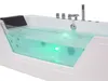 BELIANI Whirlpool-Badewanne Weiß 150 x 71 cm Sanitäracryl Produktbild-Vorschau 5
