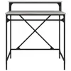 vidaXL Biurko szare Sonoma 80x50x90 cm materiał Podgląd zdjęcia produktu 5