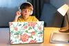 MuchoWow® Laptop Aufkleber Sticker Cover Blumen - Blätter - Produktbild-Vorschau 3