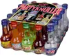 A shrink-wrapped package of 25 mini liquor bottles with a colorful label on top. Produktbild-Vorschau