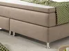 Inter Handels Boxspringbett Köln 180x200 | Webstoff Muddy Produktbild-Vorschau 4
