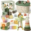 Montessori Spielzeug Baby ab 6 Monate, 5 in 1 Baby Produktbild-Vorschau 1