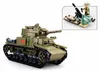 Carro armato medio italiano dell'esercito Sluban M38-B0711 Anteprima dell’immagine prodotto 3