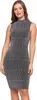 Damen Cocktailkleid MIDI mit Glanz, tailliert, elegant Produktbild-Vorschau 2