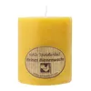 Kerze aus reinem Bienenwachs, massiv, gegossen 7,5 x 6,5 cm Produktbild-Vorschau 2