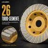 Diamant Schleiftopf 125 mm Beton Granit Stein Estrich Turbo Produktbild-Vorschau 5