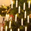 2,3m 20 LED Kerzen Lichterkette Warmweiß Weihnachtskerzen Produktbild-Vorschau 1