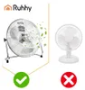 Ruhhy 27835 Ventilateur sur pied en métal, 3 vitesses, 130 Voir les images du produit 11