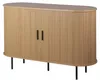 Sideboard >Kajsa< in Nachbildung Eiche, Holzwerkstoff Produktbild-Vorschau 1