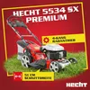 HECHT 5534 SX Rasenmäher Benzin | mit Antrieb | 5in1 | 51 Produktbild-Vorschau 2
