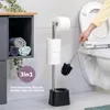 bremermann WC-Garnitur 3in1 inkl. Rollenhalter, WC-Bürste Produktbild-Vorschau 4