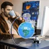 globe flottant de 8 pouces Globe éducatif éclairé avec Voir les images du produit 7