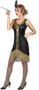 A woman in a 1920s flapper costume holding a cigarette holder. Anteprima dell’immagine prodotto