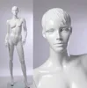 CS15-B Beau mannequin abstrait blanc brillant laqué femme. Voir les images du produit 1