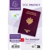 Exacompta 10x 10 Schutzhüllen Reisepaß 2tlg glatt Produktbild-Vorschau 3