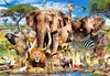 Puzzle 200 pièces Animaux de la Savane - Castorland 222155 Voir les images du produit 2