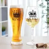 KING & QUEEN - Sklenice na víno a hrnek na pivo - sada pro Náhled obrázku produktu 13