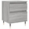 vidaXL Nachttische 2 Stk. Grau Sonoma 40x35x50 cm Produktbild-Vorschau 3