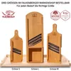 FALKENBERGER Krauthobel L massive Buche, Maße 56 × 19 × 3,5 Produktbild-Vorschau 6