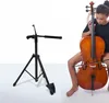 A cello stand and a young person playing a cello. Náhled obrázku produktu
